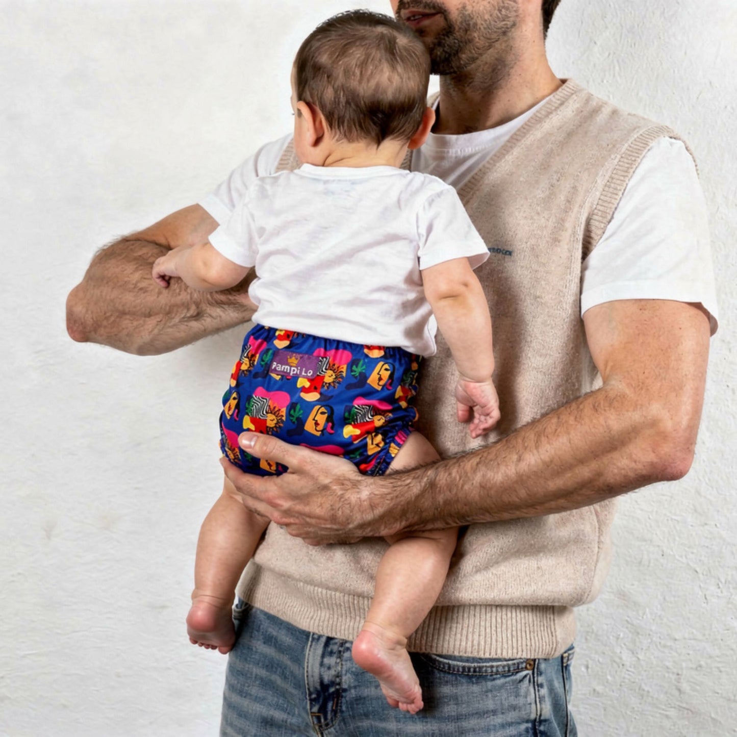 Pañal de tela Pampi Lo — Colección ART & FUN